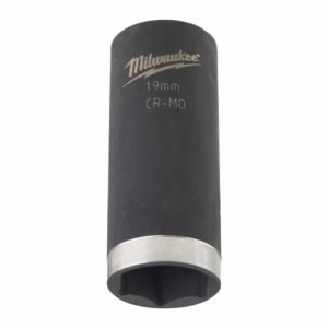 MILWAUKEE Nástrčný kľúč 3/8" - Hex 19 SHOCKWAVE predĺžený