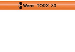 WERA Uhlový kľúč TX 30 x 195 mm, extra dlhý