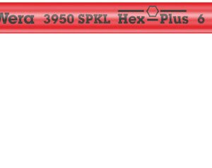 WERA Nerezový uhlový kľúč Hex s guľovým prvkom 6,0 mm