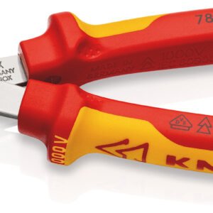 KNIPEX Kliešte cvikacie bočné Electronic Super Knips VDE 7806125