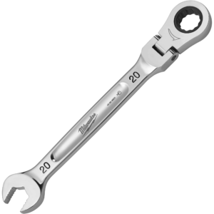 MILWAUKEE Račňový očkoplochý kľúč MAXBITE s kĺbom 20 mm