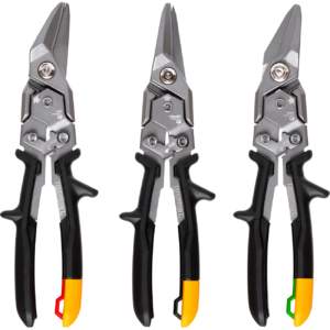 TOUGHBUILT Sada nožníc na plech - 3 ks TB-H4S3-60
