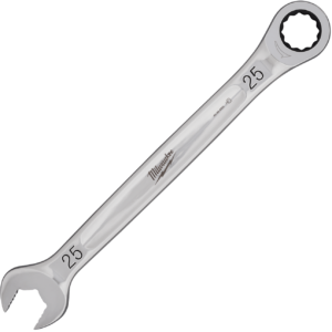 MILWAUKEE Račňový očkoplochý kľúč MAXBITE 25 mm
