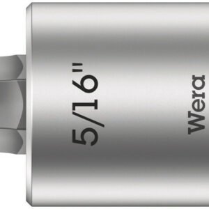 WERA Nástrčný kľúč s bitom 3/8" - Hex 5/16" x 38 mm