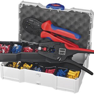 KNIPEX Kliešte lisovacie - sortiment pre zalisované spoje pre káblové spojky 979022