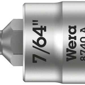 WERA Nástrčný kľúč s bitom 1/4" - Hex 7/64" x 11 mm