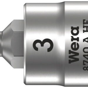 WERA Nástrčný kľúč s bitom 1/4" - Hex 3 x 11 mm