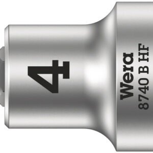 WERA Nástrčný kľúč s bitom 3/8" - Hex 4 x 35 mm