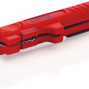 KNIPEX Nôž odizolovací na koaxiálne káble, ploché-oblé 1664125SB