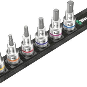 Wera Belt C 2 / sada zástrčných nástavcov na skrutky s vnútorným šesťhranom / s pridržiavacou funkciou / upínacia časť 1|2 (05003996001)