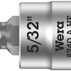 WERA Nástrčný kľúč s bitom 1/4" - Hex 5/32" x 11 mm