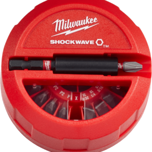 MILWAUKEE Sada skrutkovacích bitov SHOCKWAVE 15 ks