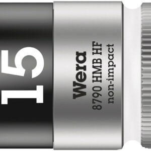 WERA Nástrčný kľúč s pridržiavacou funkciou 3/8" - Hex 15 mm