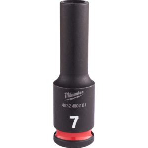 MILWAUKEE Nástrčný kľúč 3/8" - Hex 7 SHOCKWAVE predĺžený