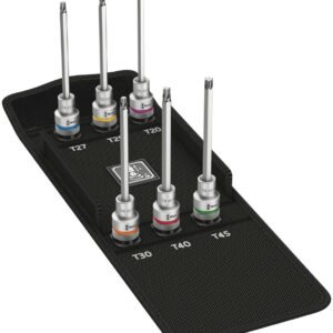 WERA 8767 C TORX HF 2 / sada bitových nástavcov Zyklop TORX / s pridržiavacou funkciou / upínacia časť 1|2 (05004211001)