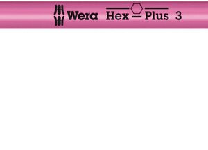 WERA Uhlový kľúč Hex s pridržiavacou funkciou 3,0 mm