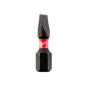 MILWAUKEE Skrutkovacie bity ShW SL0,8 × 5,5 25 mm – 2 ks