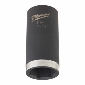 MILWAUKEE Nástrčný kľúč 3/8" - Hex 21 SHOCKWAVE predĺžený