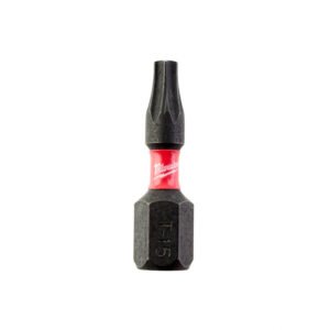 MILWAUKEE Skrutkovacie bity ShW TX15 25 mm – 2 ks