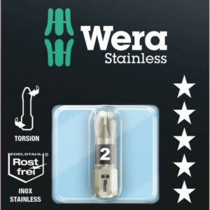 WERA Nerezový bit PZ 2 x 25 mm