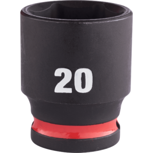 MILWAUKEE Nástrčný kľúč 3/8" - Hex 20 SHOCKWAVE