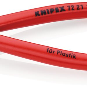 KNIPEX Kliešte cvikacie čelné na plasty 7221160