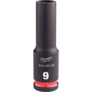 MILWAUKEE Nástrčný kľúč 3/8" - Hex 9 SHOCKWAVE predĺžený