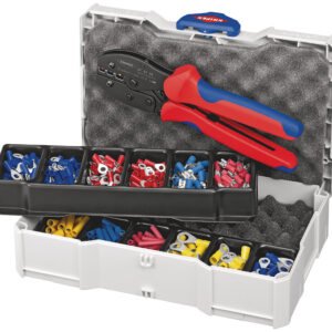 KNIPEX Kliešte lisovacie - sortiment pre zalisované spoje pre káblové spojky 979021