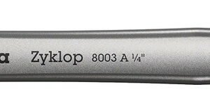 WERA 1/4" račňa Zyklop metal s priechodným štvorhranom