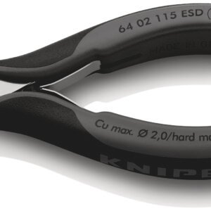 KNIPEX Kliešte cvikacie pre elektroniku 6402115ESD