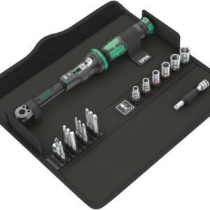 WERA Sada Momentový kľúč 1/4" HEX Click-Torque A 6 Set 1, 2,5-25 Nm, 20 dielna