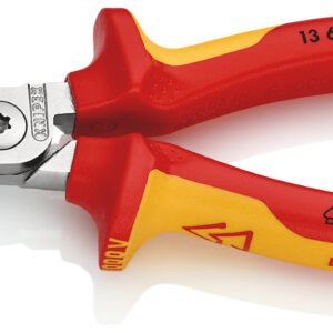 KNIPEX Nožnice na káble s funkciou lisovanie 1366180