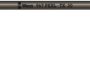 WERA Uhlový kľúč TX 30 x 195 mm, s guľovým prvkom a pridržiavacou funkciou