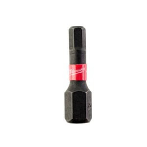 MILWAUKEE Skrutkovacie bity ShW Hex 4 25 mm – 2 ks