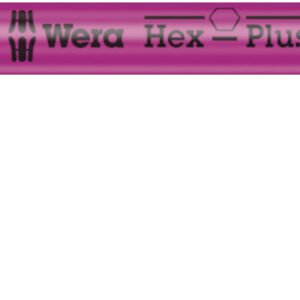 WERA Uhlový kľúč Hex s guľovým prvkom 8,0 mm