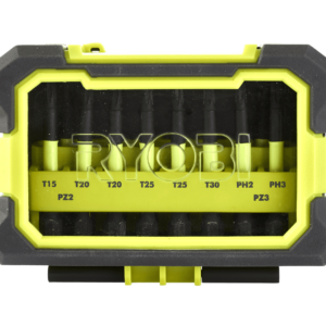 RYOBI Sada skrutkovacích bitov Torque+ 10 ks RAK10MSDI