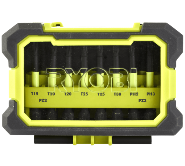 RYOBI Sada skrutkovacích bitov Torque+ 10 ks RAK10MSDI
