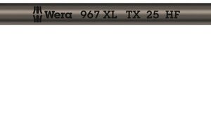 WERA Uhlový kľúč TX 25 x 154 mm, extra dlhý, s pridržiavacou funkciou