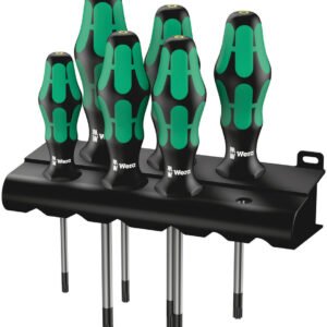 WERA Sada TORX BO skrutkovačov Kraftorm Plus 6 dielny + stojan