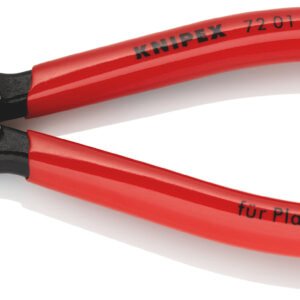 KNIPEX Kliešte cvikacie bočné na plasty 7201140