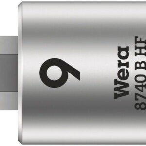 WERA Nástrčný kľúč s bitom 3/8" - Hex 9 x 38 mm