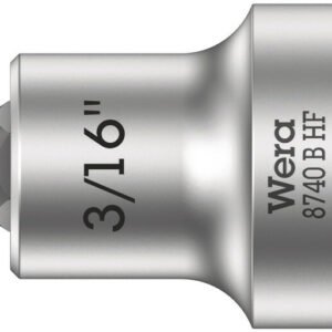 WERA Nástrčný kľúč s bitom 3/8" - Hex 3/16" x 35 mm