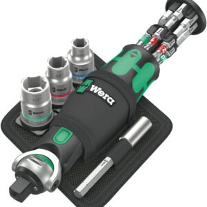 WERA 8009 Zyklop Pocket Set Imperial 2 / Bitový skrutkovač / 1/4 a 3/8 (05004283001)