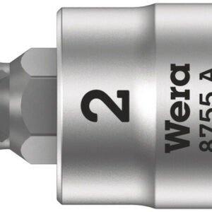 WERA Nástrčný kľúč s bitom 1/4" - PZ 2 x 11 mm