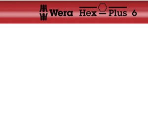 WERA Uhlový kľúč Hex s pridržiavacou funkciou 6,0 mm