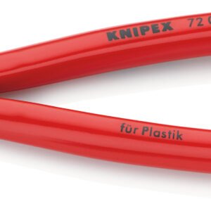 KNIPEX Kliešte cvikacie bočné na plasty 7201180