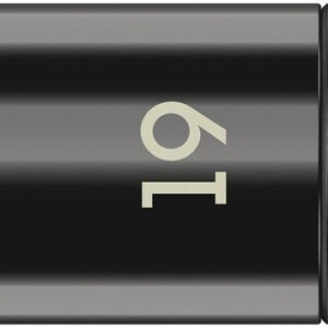 WERA Nástrčný kľúč na kolesá kovaný predĺžený 1/2" - Hex 19 mm