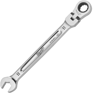 MILWAUKEE Račňový očkoplochý kľúč MAXBITE s kĺbom 11 mm