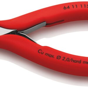 KNIPEX Kliešte cvikacie čelné pre elektroniku 6411115