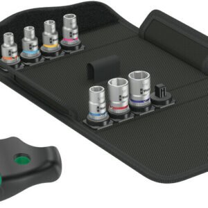 WERA Sada račnového držiaku bitov Kraftform Kompakt 400 RA Imperial Set 2, 9 dielna